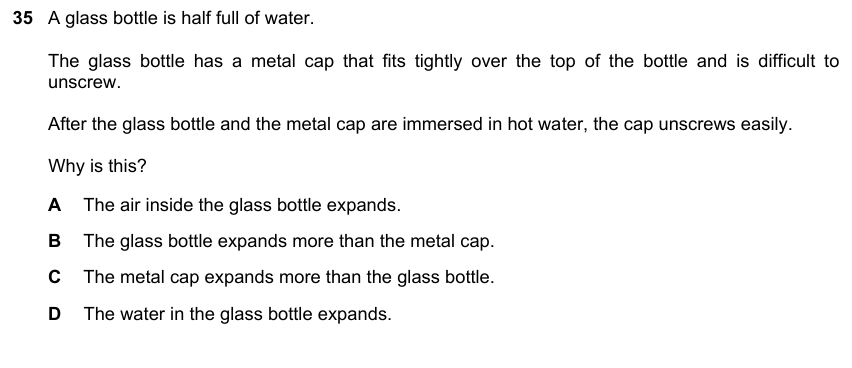 IGCSE 0653 May/Jun 2024 Paper 12 Q35 — Thermal Physics