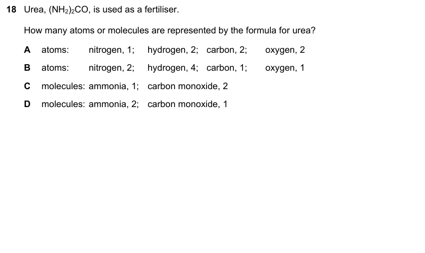 IGCSE 0653 May/Jun 2024 Paper 13 Q18 — Excretion