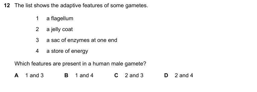 IGCSE 0653 May/Jun 2024 Paper 21 Q12 — Organisms & Environment