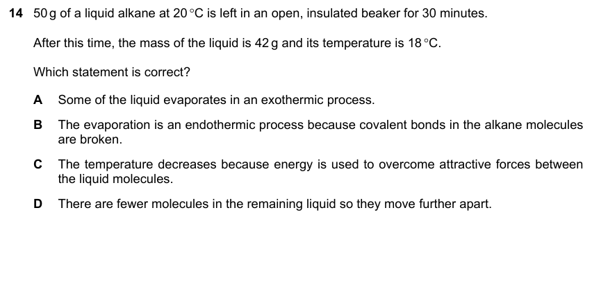 IGCSE 0653 May/Jun 2024 Paper 21 Q14 — Organisms & Environment