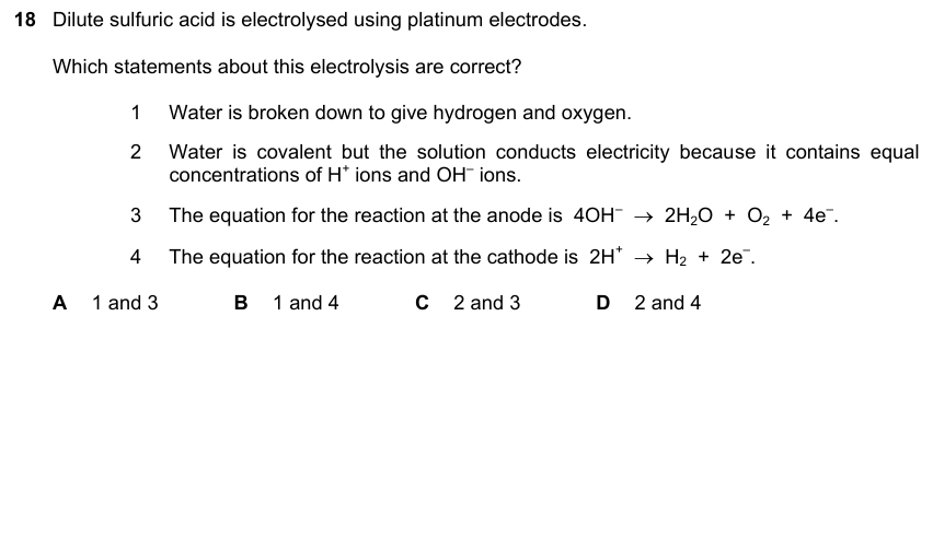 IGCSE 0653 May/Jun 2024 Paper 22 Q18 — Electrochemistry