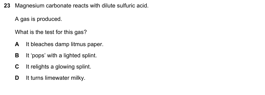 IGCSE 0653 May/Jun 2024 Paper 22 Q23 — Organic Chemistry