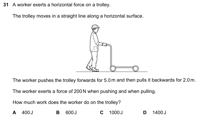 IGCSE 0653 May/Jun 2024 Paper 23 Q31 — Energy, Work & Power
