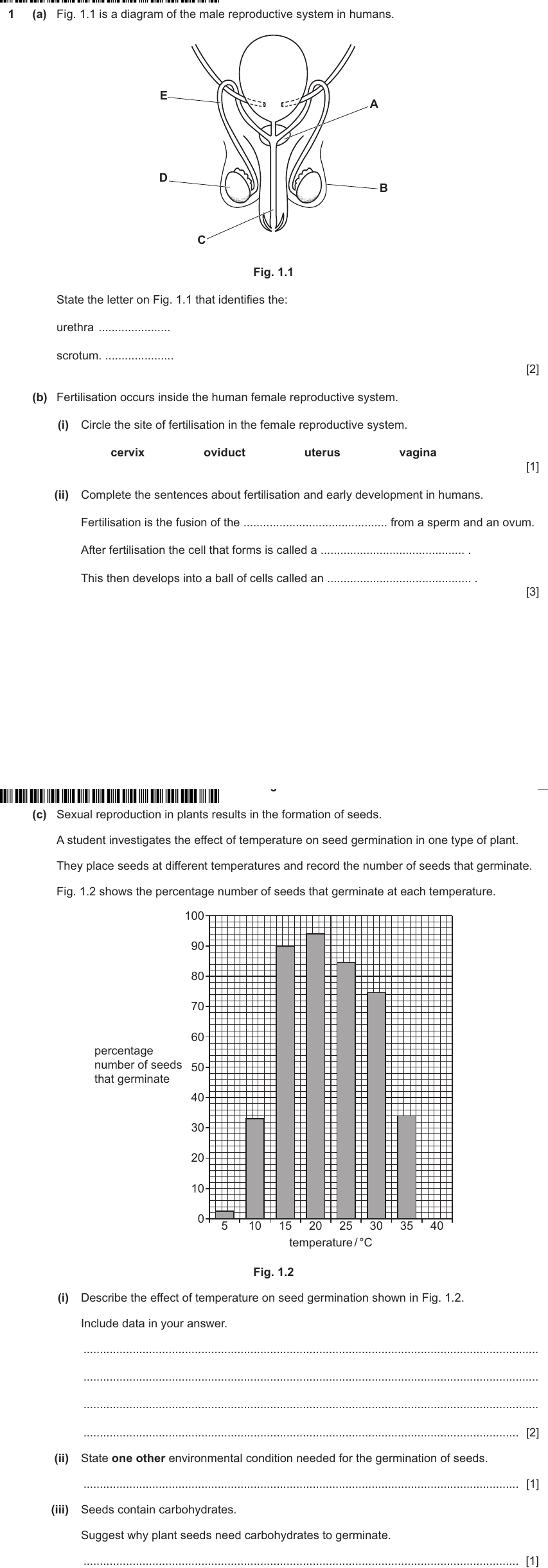 IGCSE 0653 May/Jun 2024 Paper 32 Q1 — Reproduction