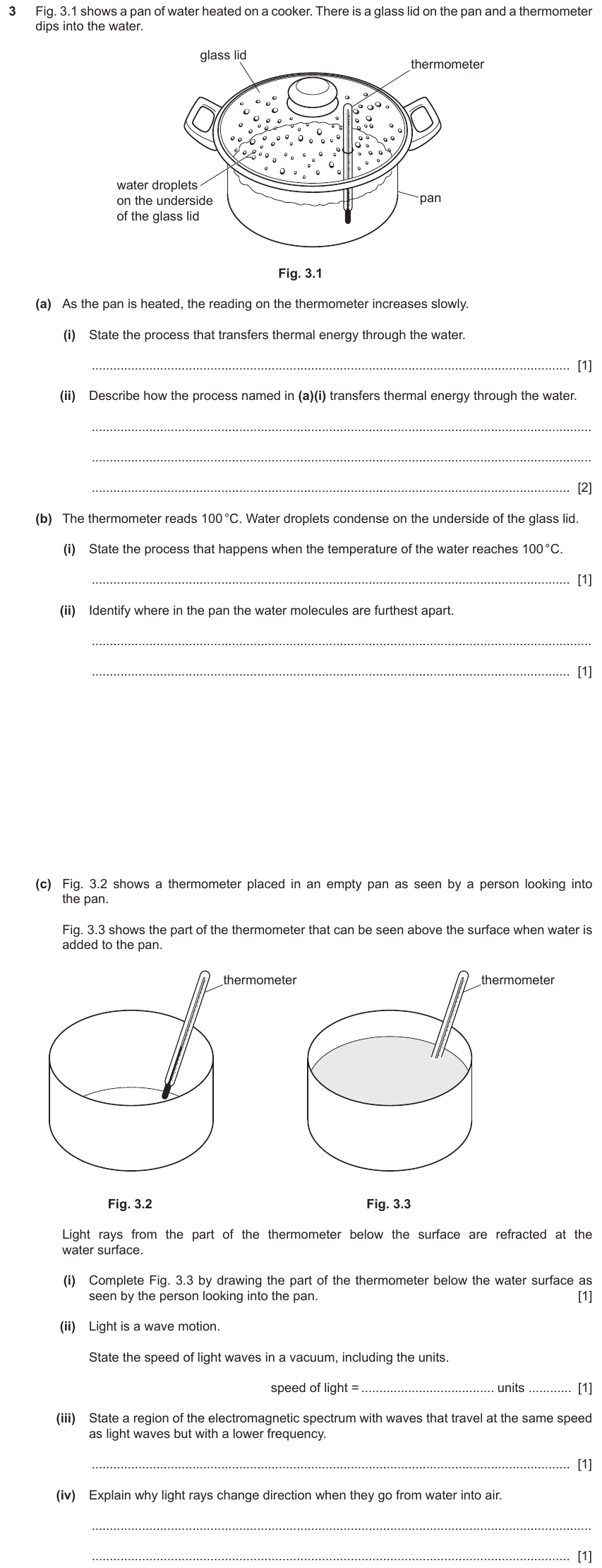 IGCSE 0653 May/Jun 2024 Paper 41 Q3 — Thermal Physics