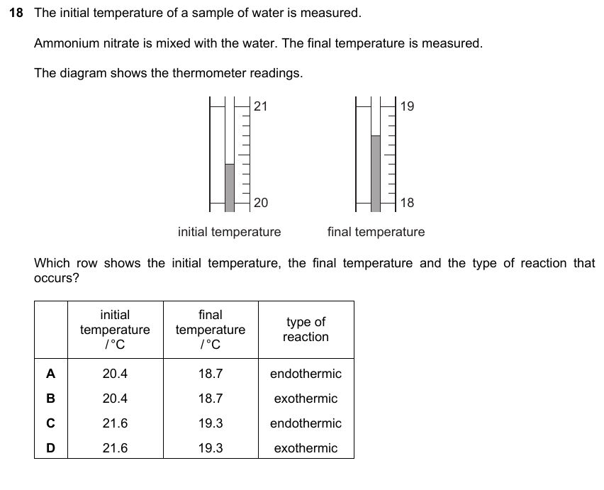 IGCSE 0653 May/Jun 2025 Paper 11 Q18 — Organic Chemistry