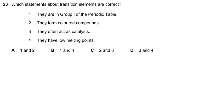 IGCSE 0653 May/Jun 2025 Paper 11 Q23 — Electrochemistry