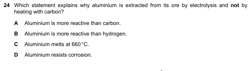 IGCSE 0653 May/Jun 2025 Paper 11 Q24 — Electrochemistry
