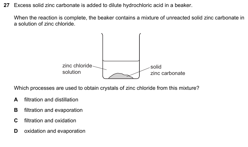 IGCSE 0653 May/Jun 2025 Paper 11 Q27 — Acids, Bases & Salts