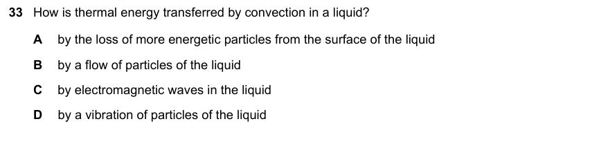 IGCSE 0653 May/Jun 2025 Paper 11 Q33 — Waves