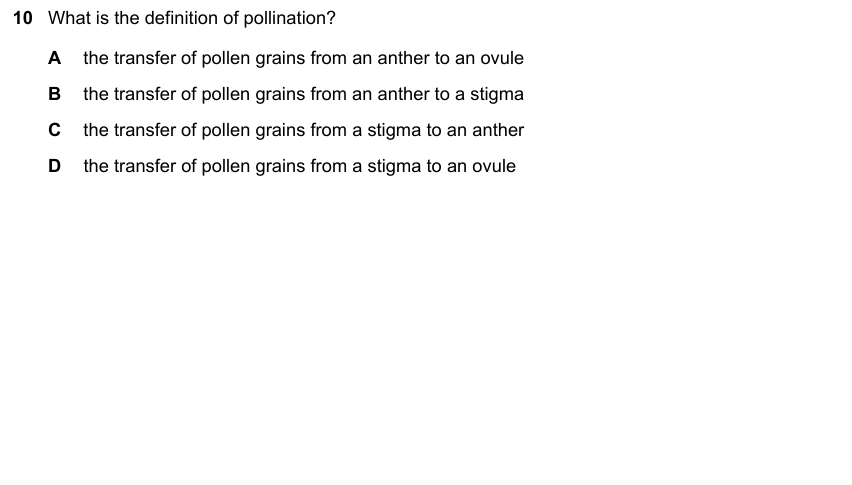 IGCSE 0653 May/Jun 2025 Paper 12 Q10 — Variation & Selection