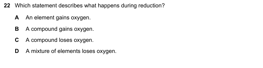 IGCSE 0653 May/Jun 2025 Paper 12 Q22 — Rate of Reaction