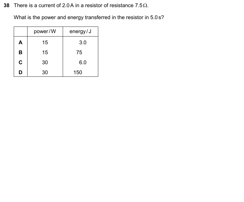 IGCSE 0653 May/Jun 2025 Paper 21 Q38 — Space Physics
