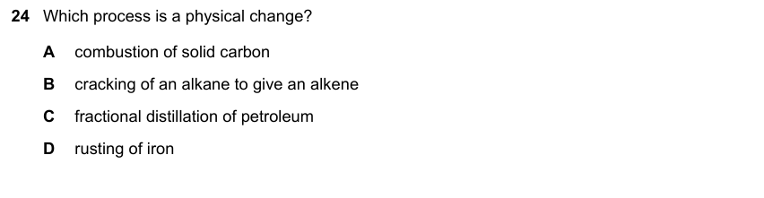 IGCSE 0653 May/Jun 2025 Paper 22 Q24 — Organic Chemistry