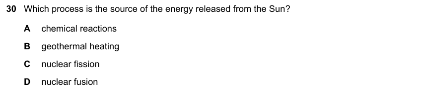 IGCSE 0653 May/Jun 2025 Paper 22 Q30 — Nuclear Physics
