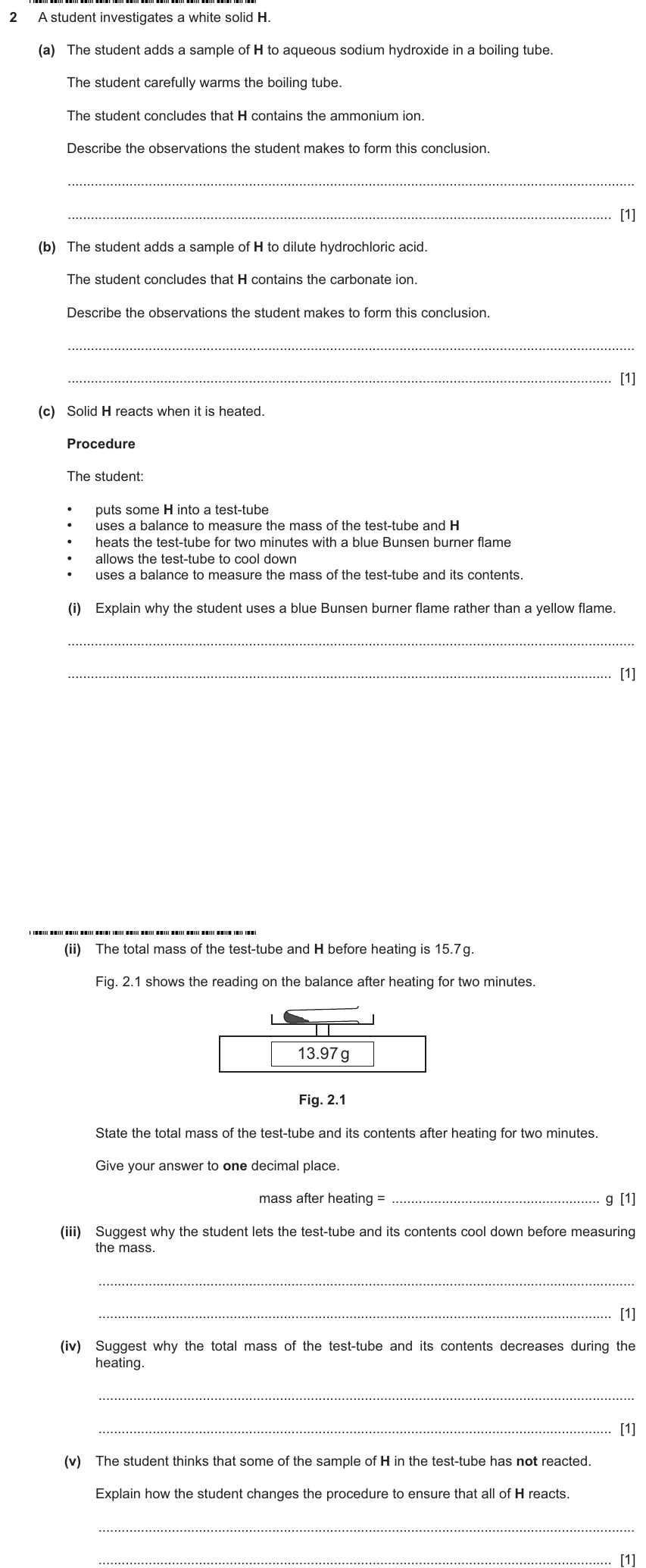 IGCSE 0653 May/Jun 2025 Paper 63 Q2 — Acids, Bases & Salts