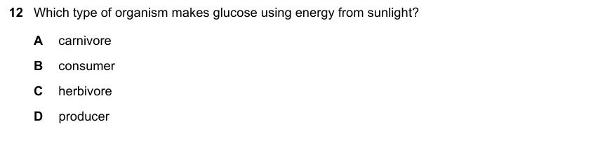 IGCSE 0653 Oct/Nov 2023 Paper 11 Q12 — Gas Exchange & Respiration