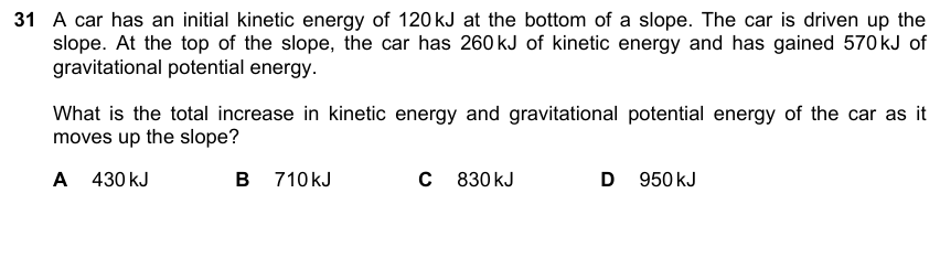 IGCSE 0653 Oct/Nov 2023 Paper 12 Q31 — Organic Chemistry