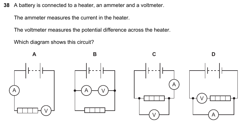 IGCSE 0653 Oct/Nov 2023 Paper 12 Q38 — Electricity & Magnetism