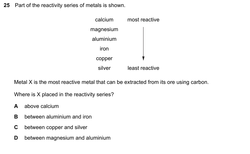 IGCSE 0653 Oct/Nov 2023 Paper 22 Q25 — Organic Chemistry