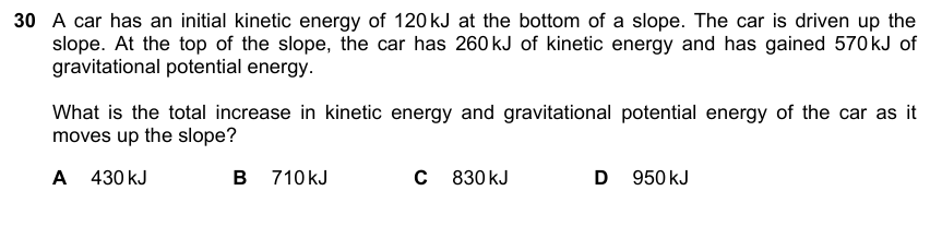 IGCSE 0653 Oct/Nov 2023 Paper 22 Q30 — States of Matter & Particles