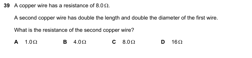 IGCSE 0653 Oct/Nov 2023 Paper 22 Q39 — Electricity & Magnetism