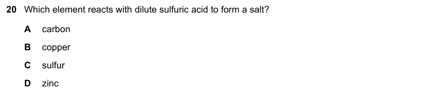 IGCSE 0653 Oct/Nov 2023 Paper 23 Q20 — Acids, Bases & Salts