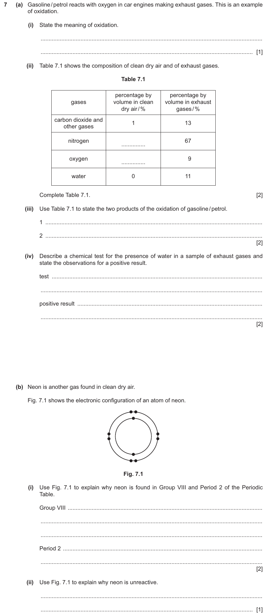 IGCSE 0654 Mar 2025 Paper 32 Question 7 — Group VII halogens