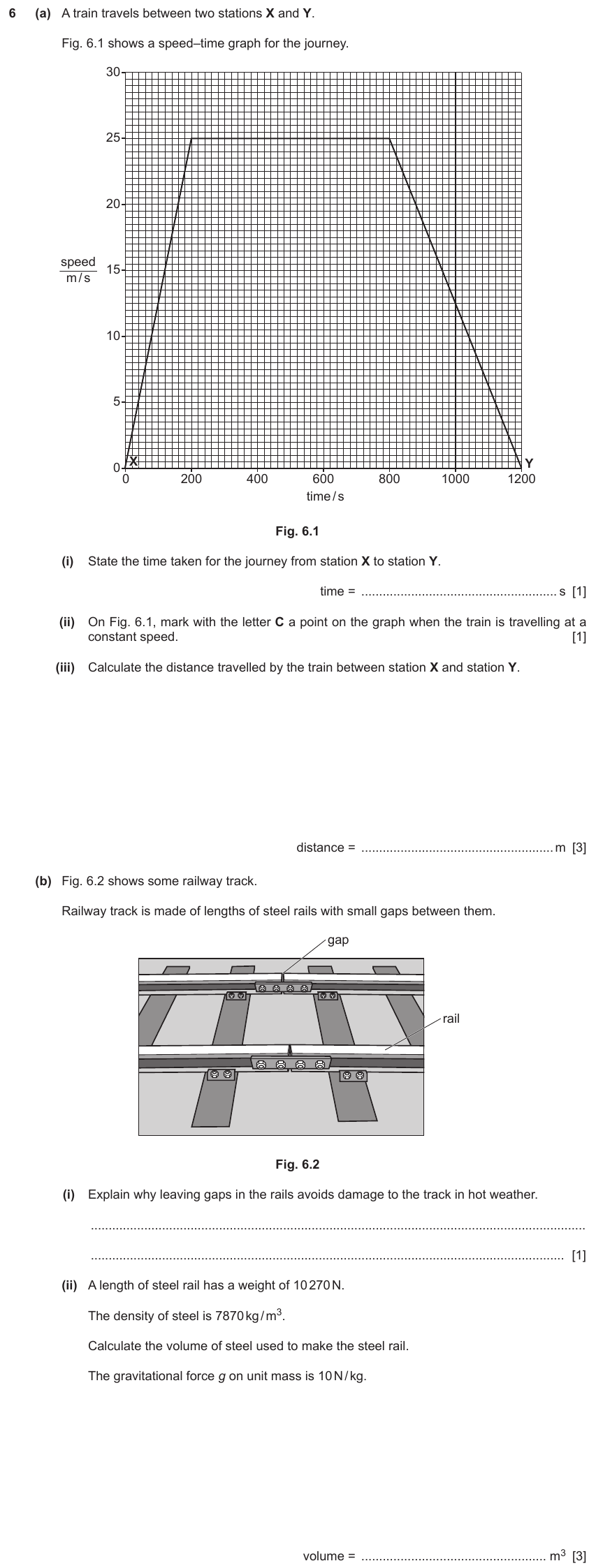 IGCSE 0654 Jun 2024 Paper 31 Question 6 — Mass & weight