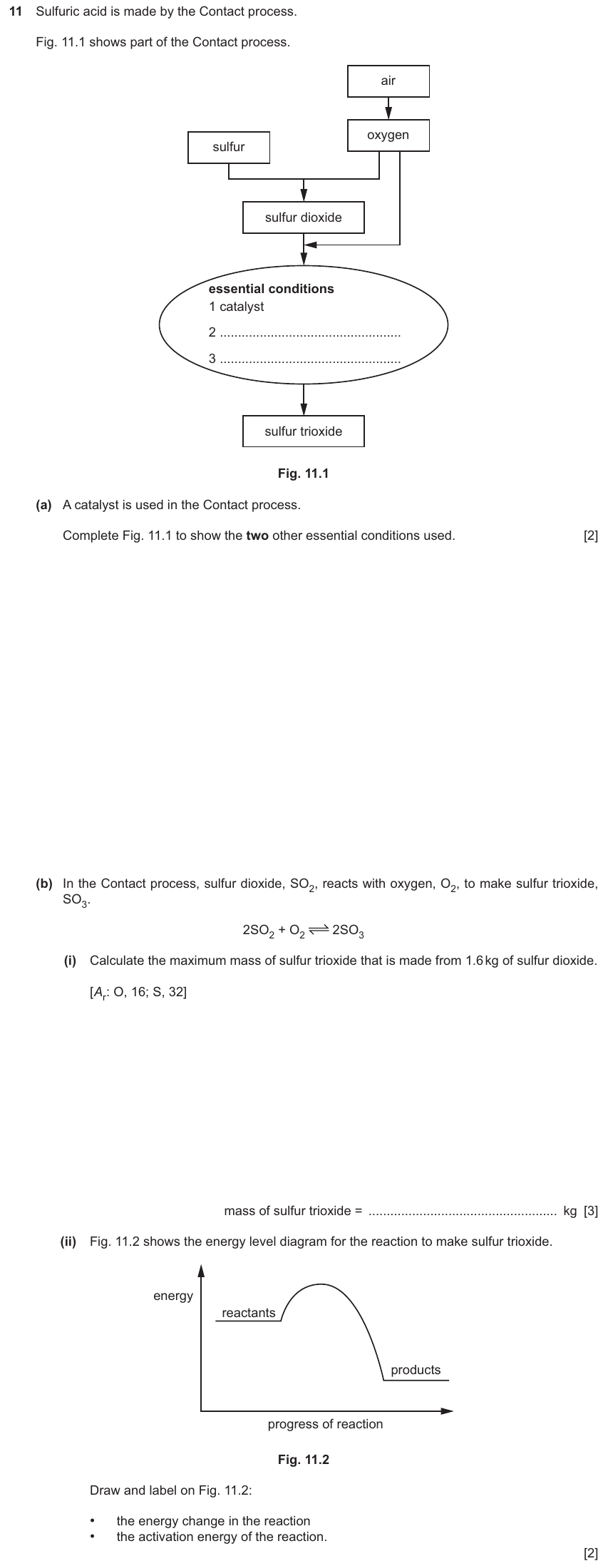 IGCSE 0654 Jun 2024 Paper 42 Question 11 — Air quality & the atmosphere