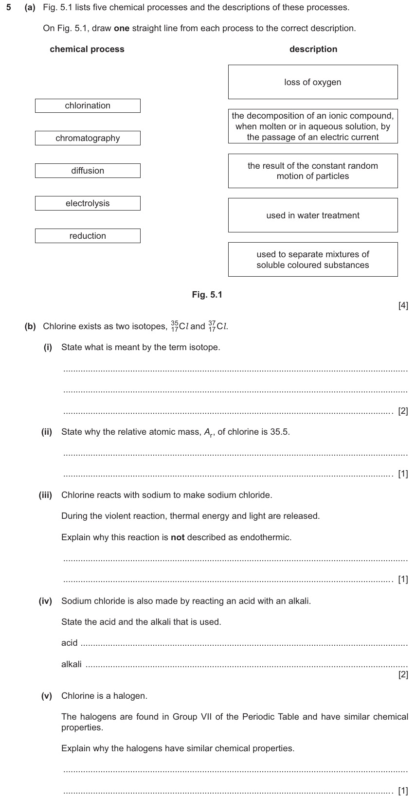 IGCSE 0654 Jun 2025 Paper 33 Question 5 — Acids, bases & pH