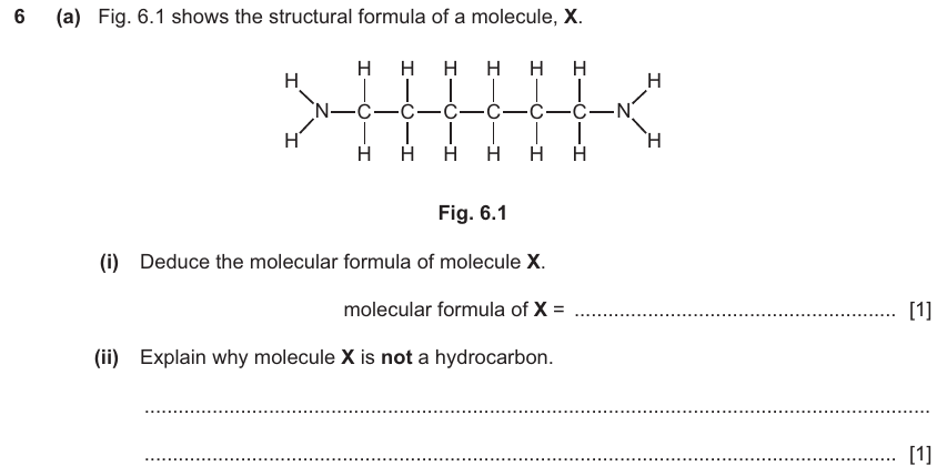 IGCSE 0654 Jun 2025 Paper 42 Question 6 — Polymers