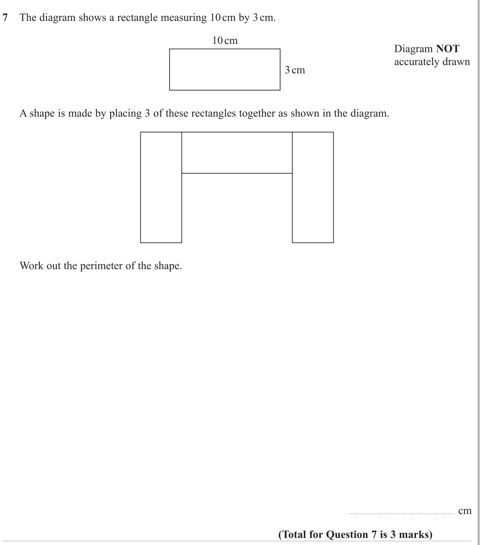 Perimeter and Area question 2