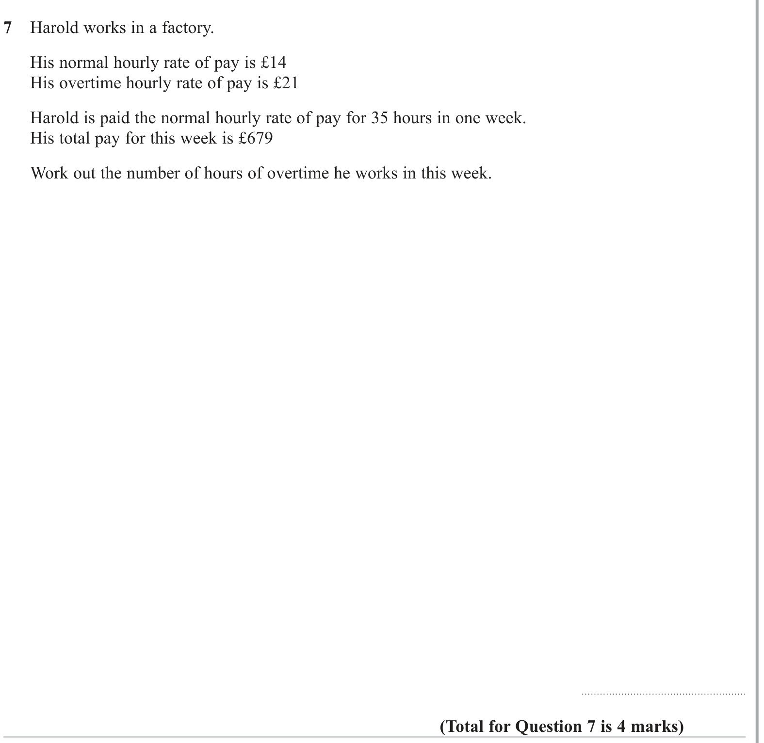 Basic algebra question 3