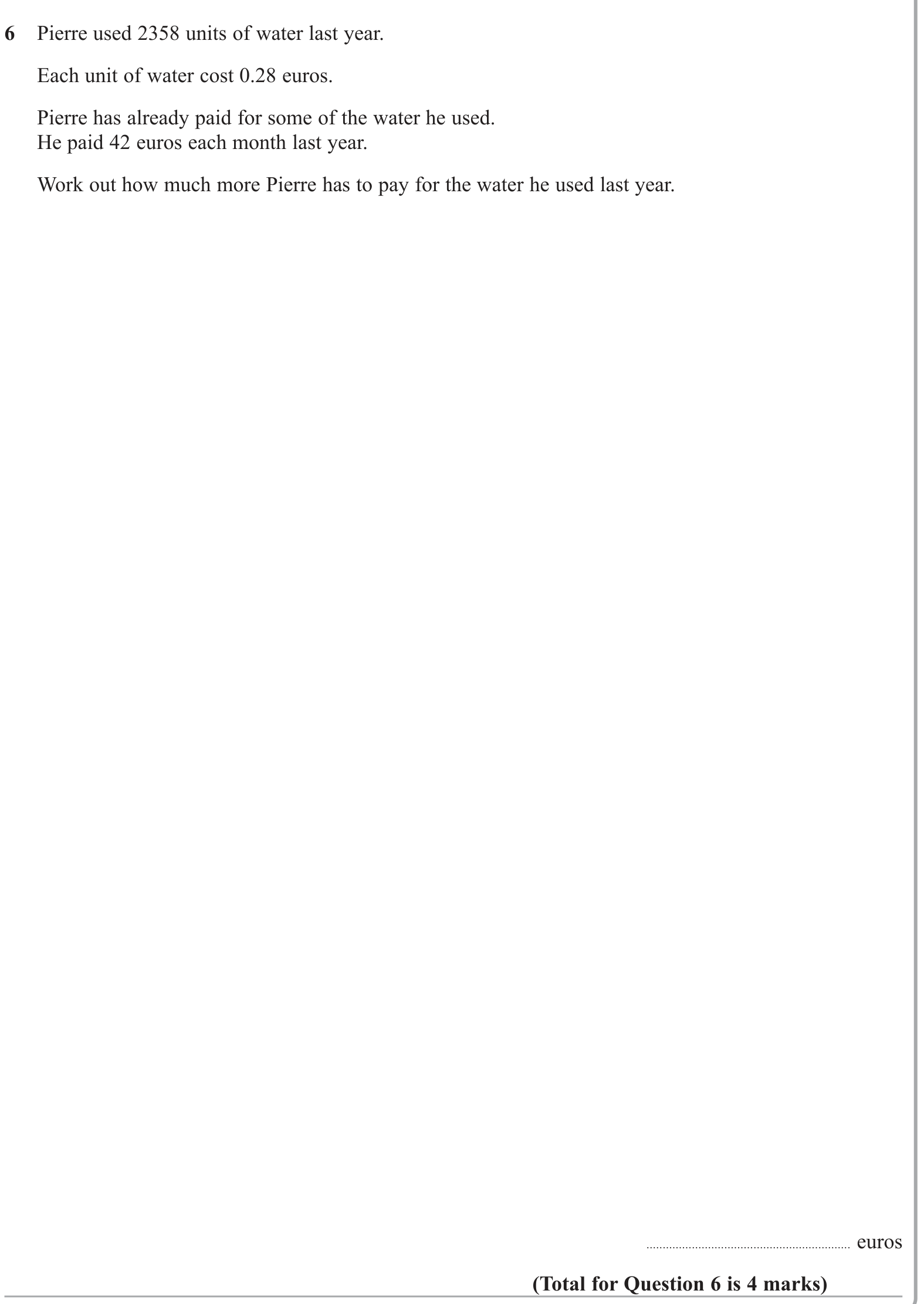 The four rules question 2