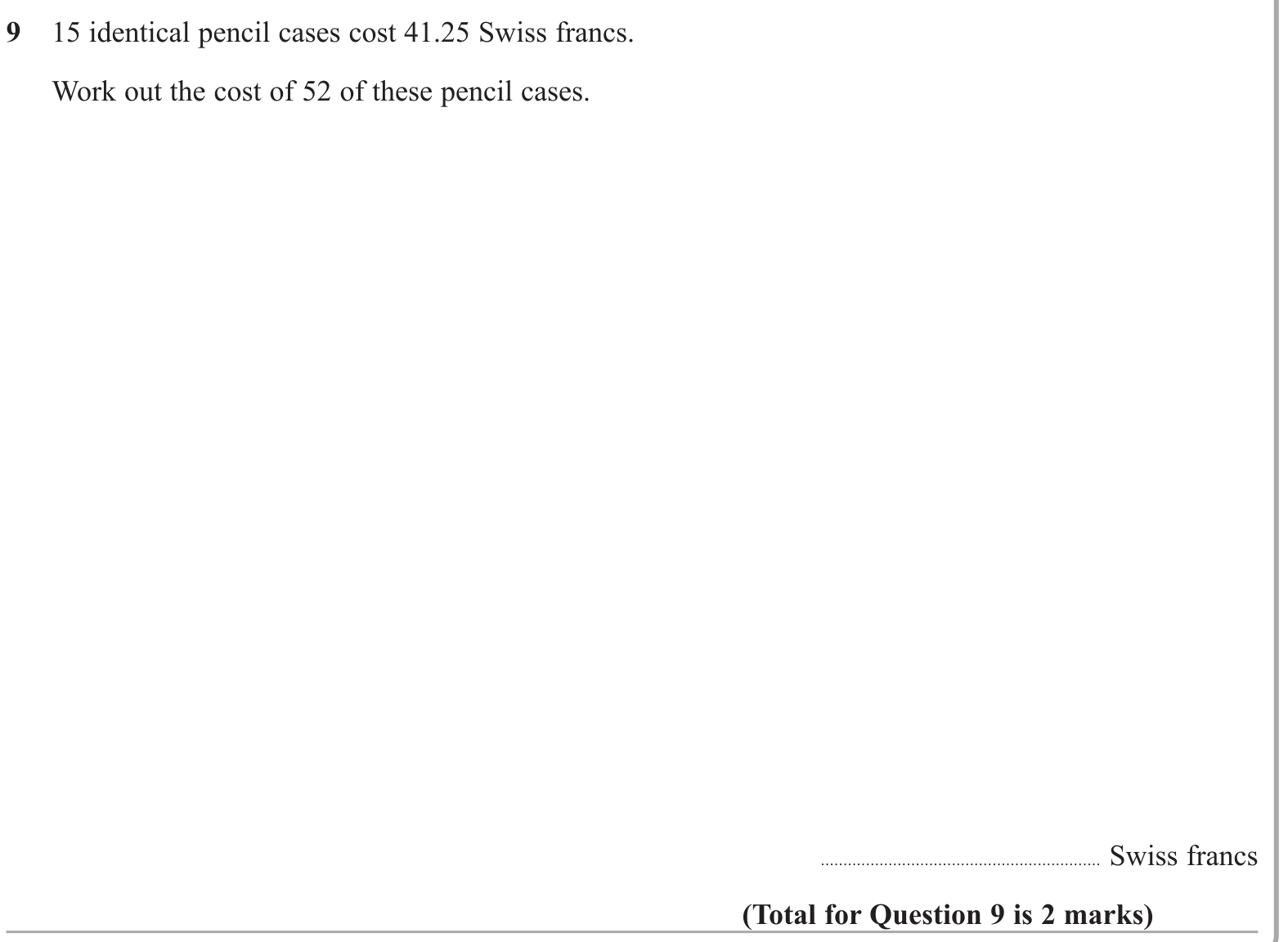 The four rules question 3