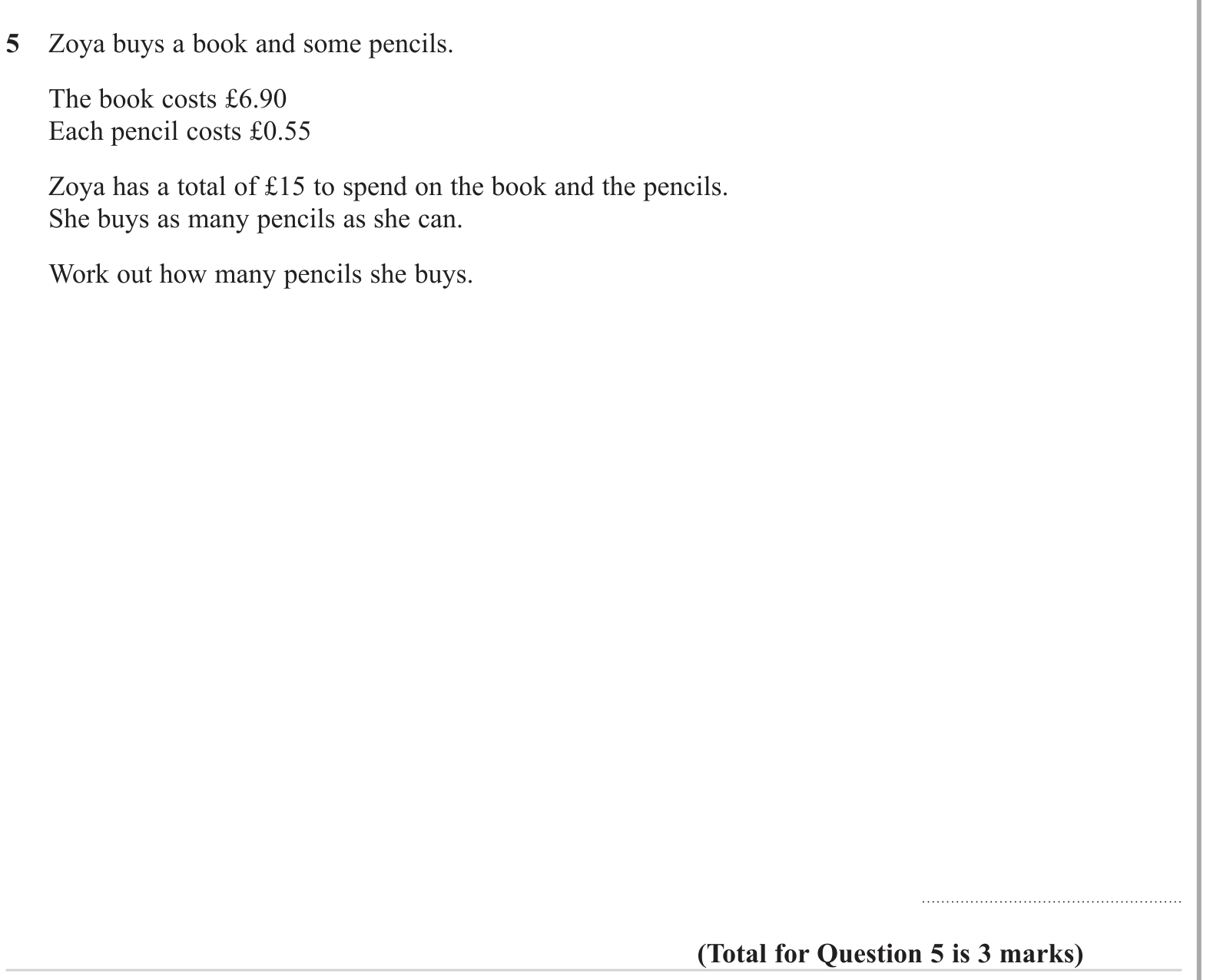 Basic algebra question 4