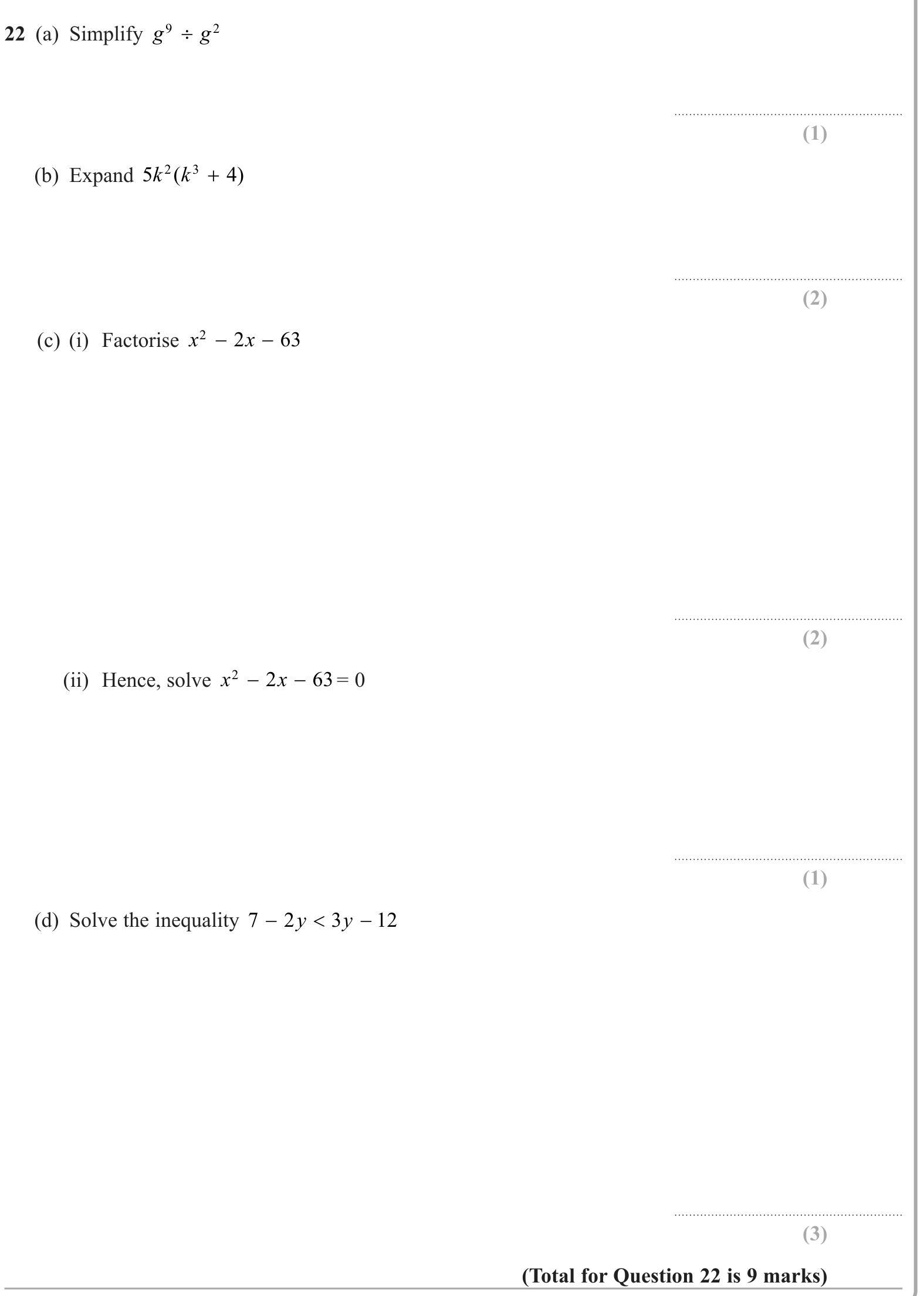Factorization question 6