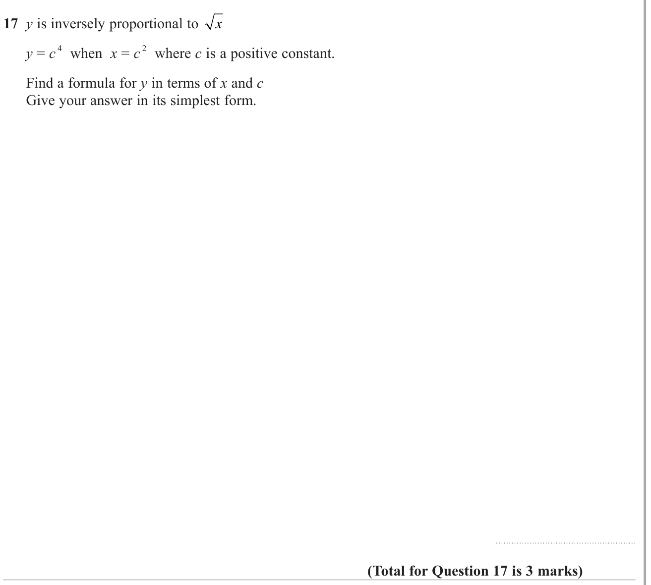 Proportion question 1