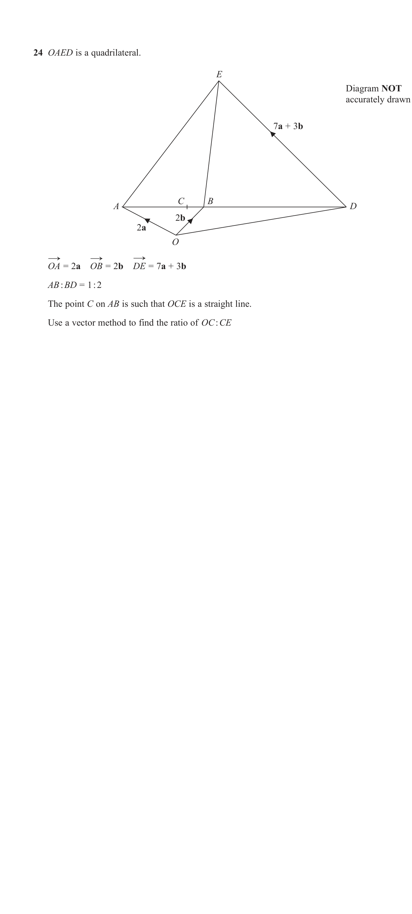 Vectors (basic) question 1