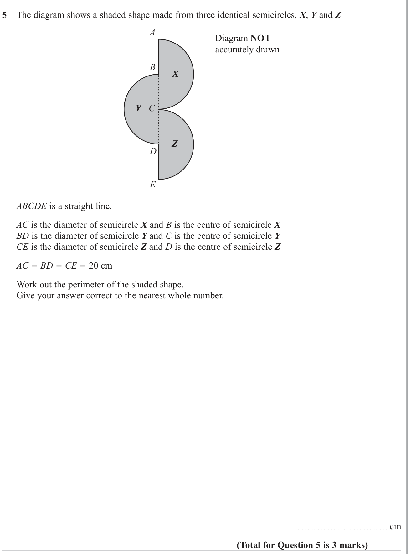 Perimeter and Area question 4