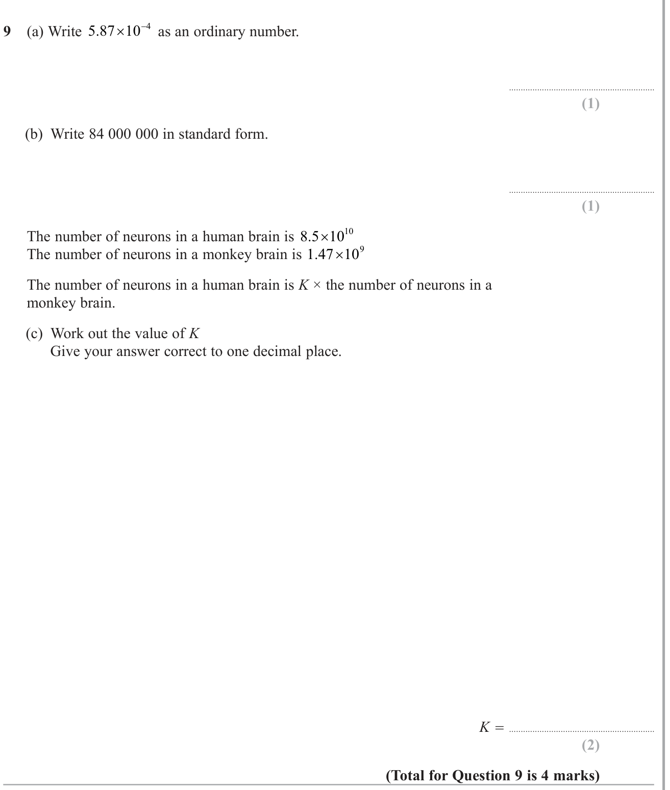 Rearranging formulae and substitution question 3