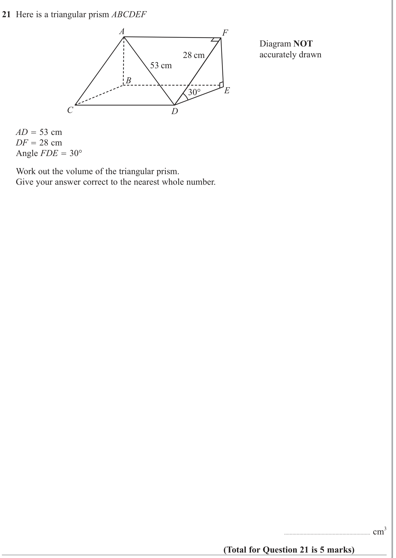 Trigonometry in 3D question 1