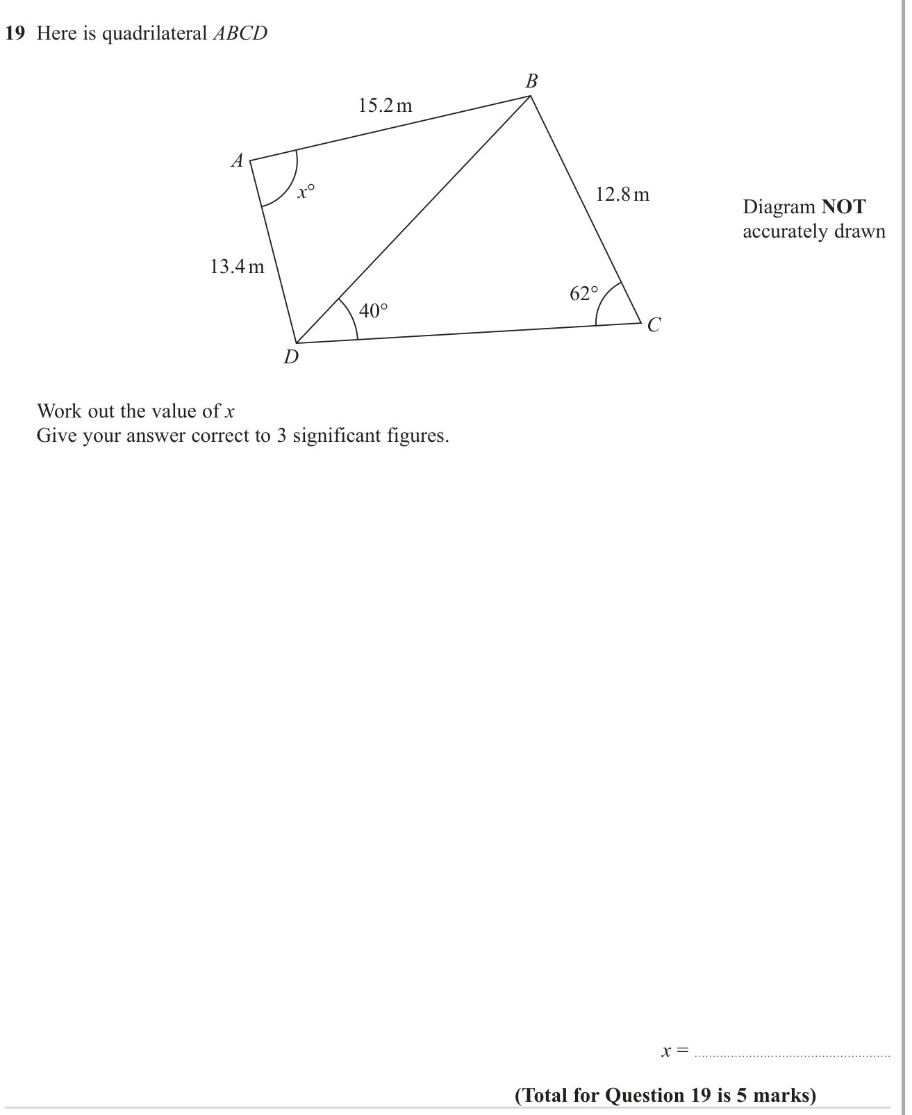 Rearranging formulae and substitution question 5