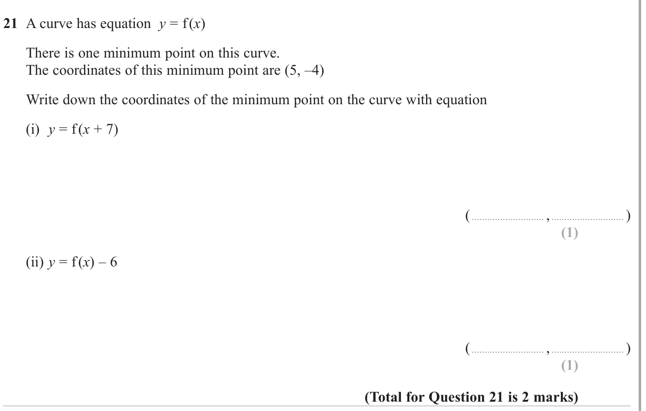 Cartesian coordinates (2D) question 1