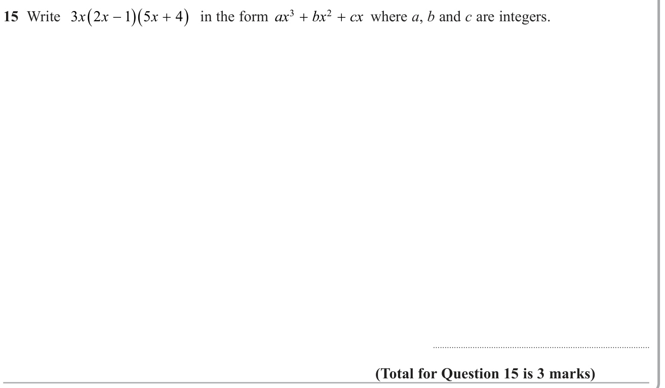The four rules question 1