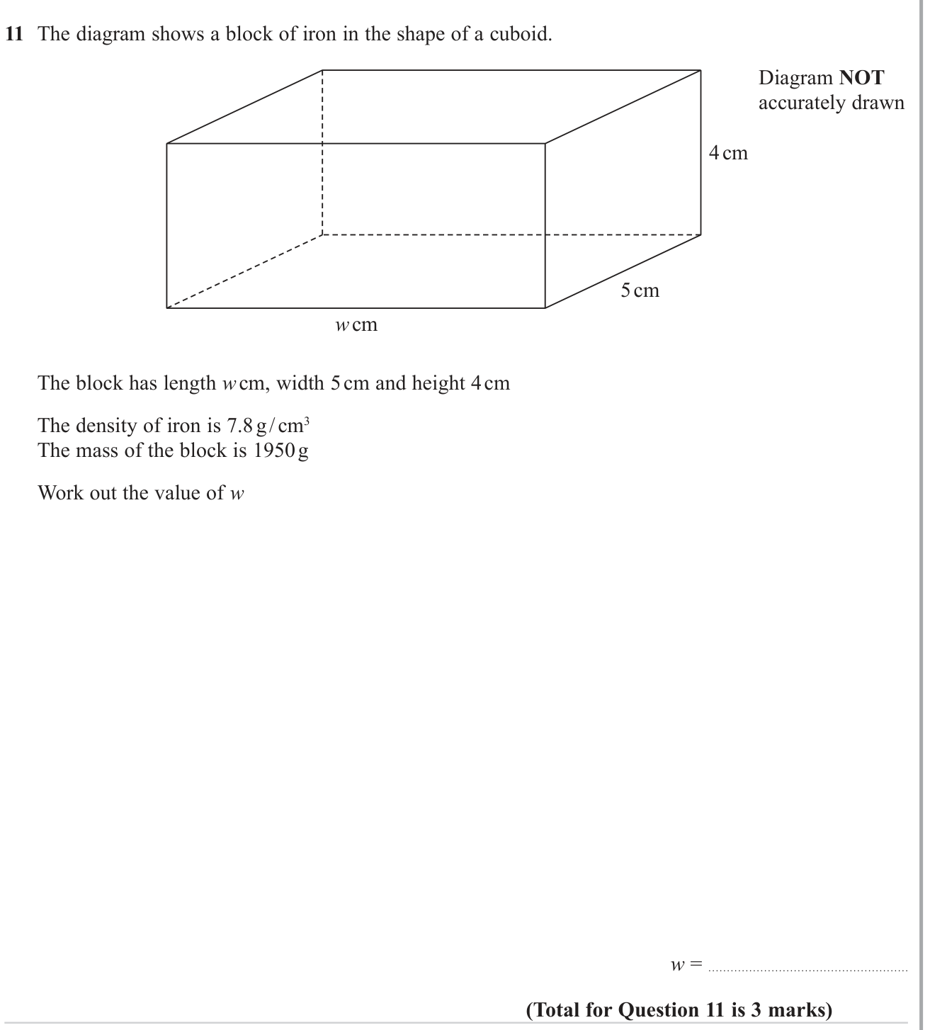 Perimeter and Area question 9