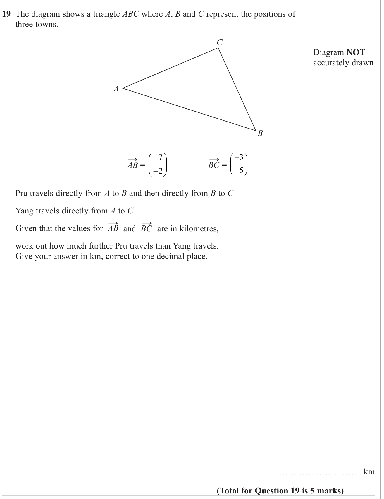 Vectors (basic) question 2