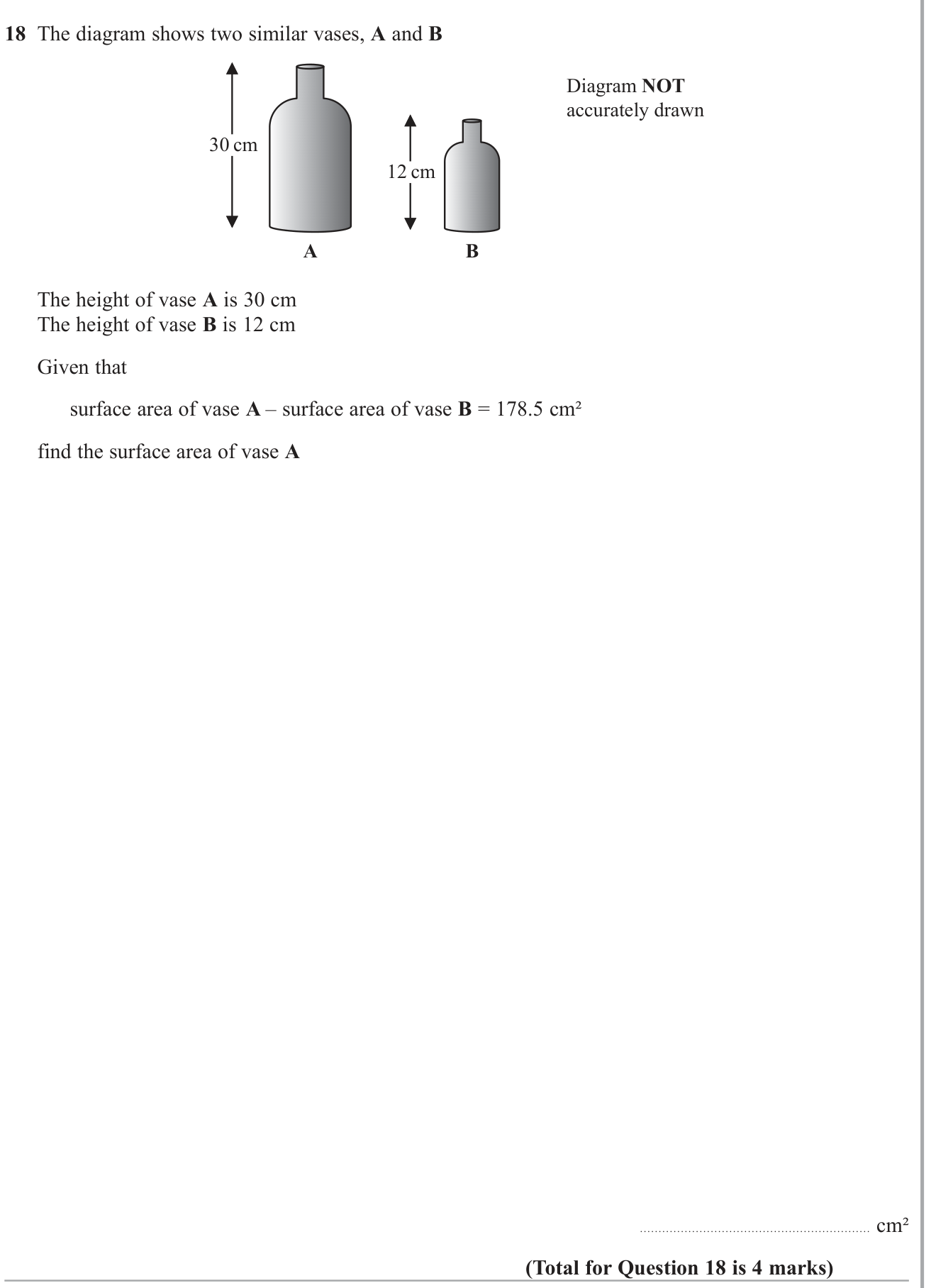 Similar figures question 2