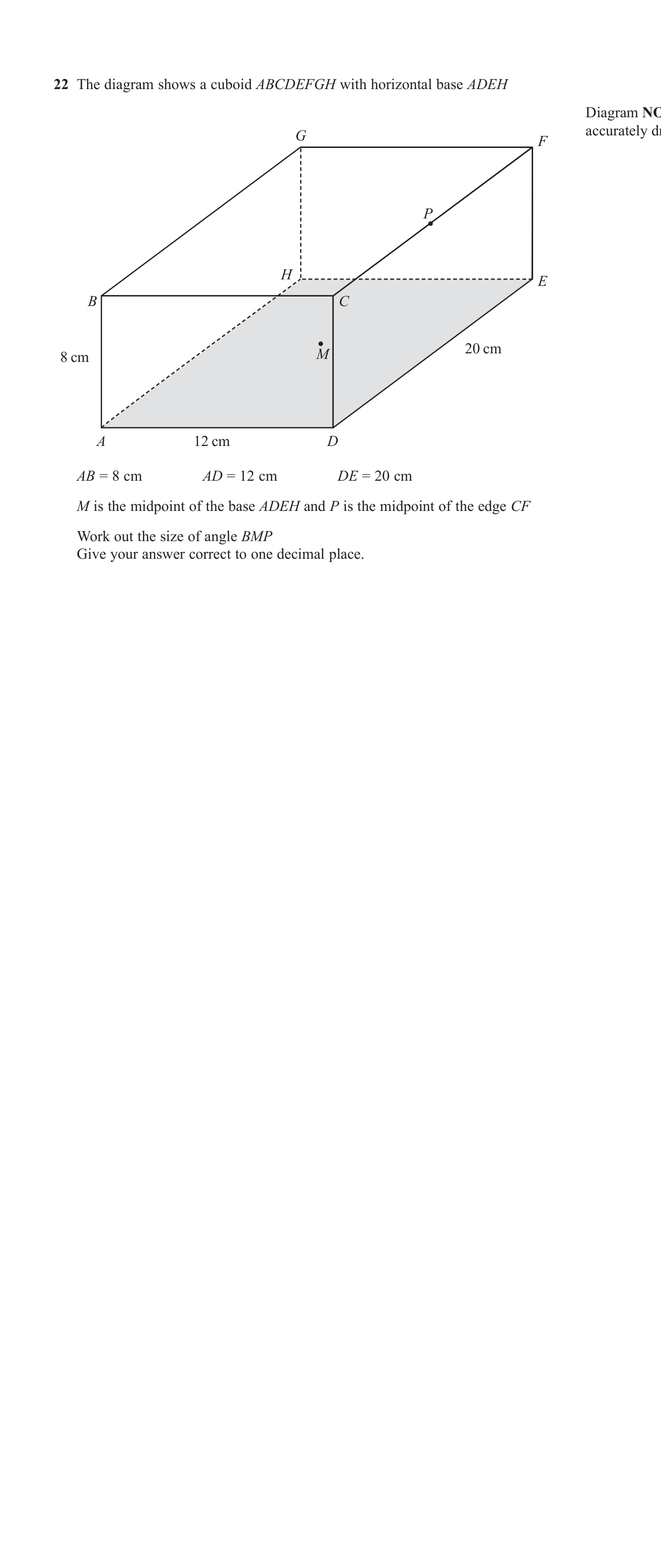 Trigonometry in 3D question 3
